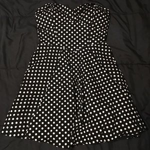 Polka Dot Cocktail Dress